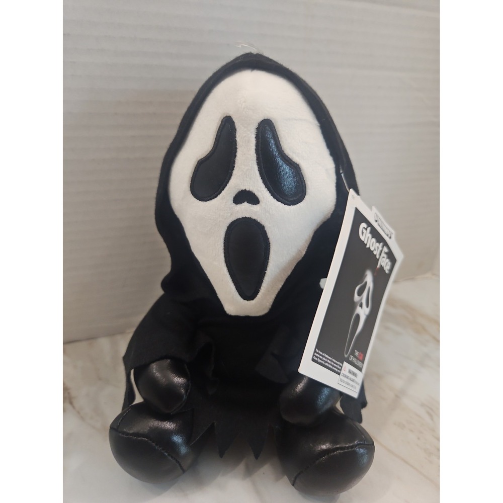 Ghost Face 8inch Phunny Plush by Kidrobot, Black NWT